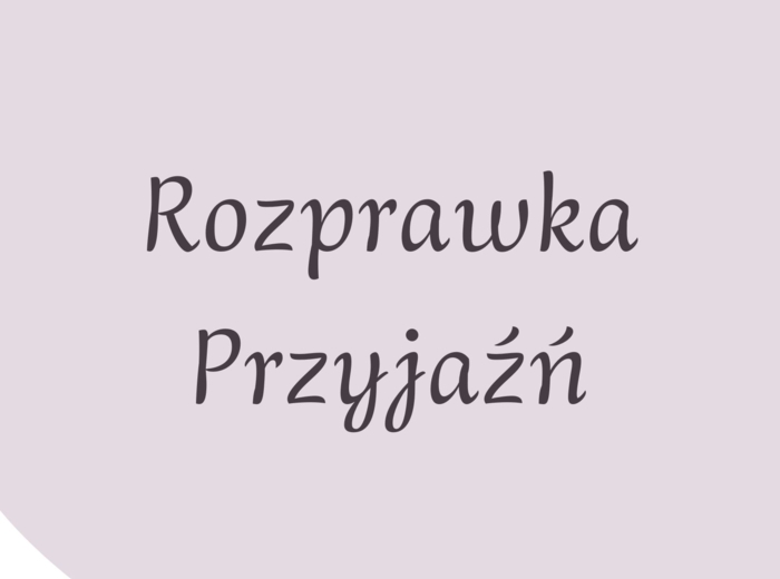 Rozprawka! Gotowy materiał do wydruku i pracy na lekcji! Trening przed egzaminem! HIT!