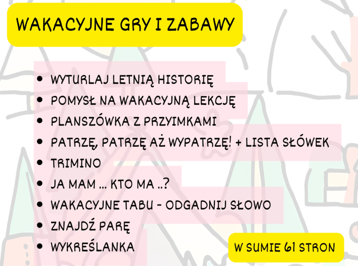 WAKACYJNE GRY I ZABAWY