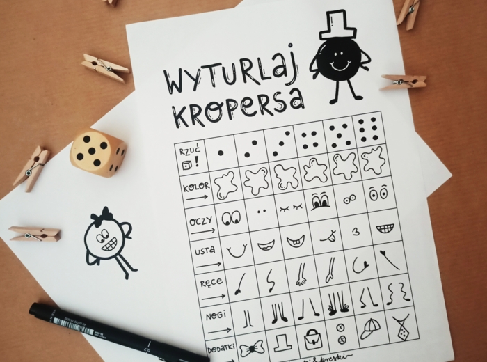 Dzień Kropki - gra "Wyturlaj Kropersa"