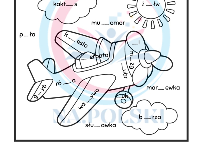 Ortograficzna kolorowanka