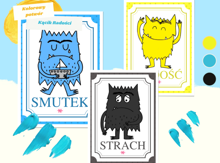 Emocje - KOLOROWY POTWÓR