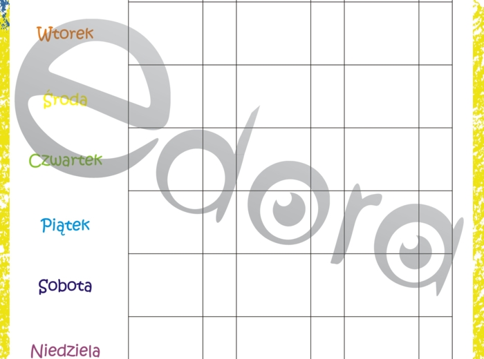 Tygodniowy kalendarz obserwatora pogody