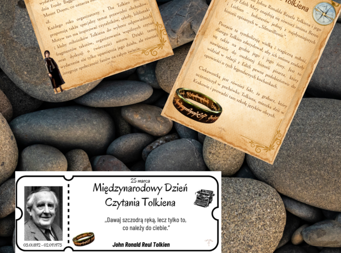 Międzynarodowy Dzień Czytania Tolkiena - gazetka