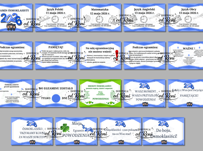 Egzamin  ósmoklasisty wzór 2