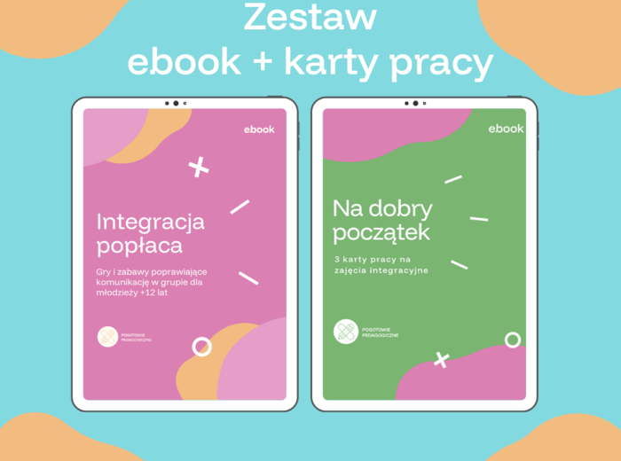 Zestaw ebook + karty pracy. Temat: integracja