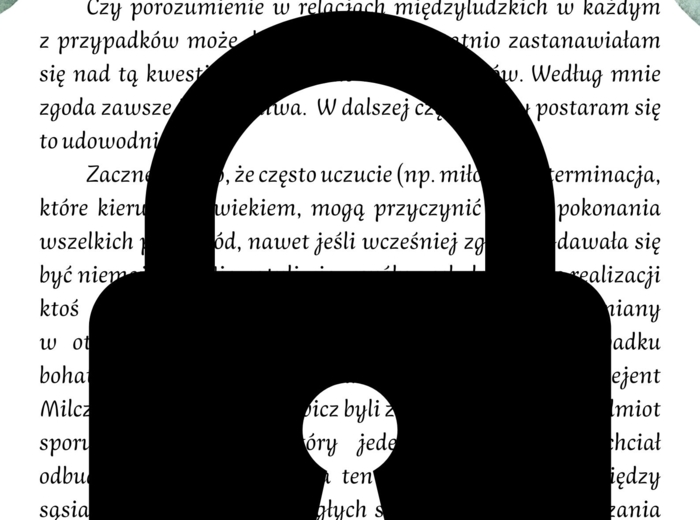 Rozprawka dotycząca ZGODY w relacjach międzyludzkich! Do wydruku i pracy na lekcji! HIT! Egzamin ósmoklasisty!