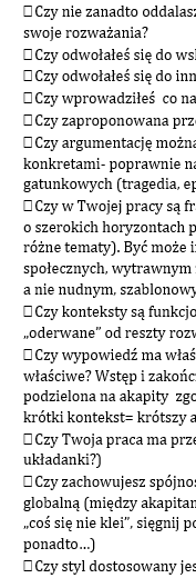 WYPOWIEDŹ ARGUMENTACYJNA W LICEUM PODPOWIEDZI DO PRACY SAMODZIELNEJ Makbet