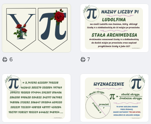 Śwęto/Dzień Liczby PI - gazetka.
