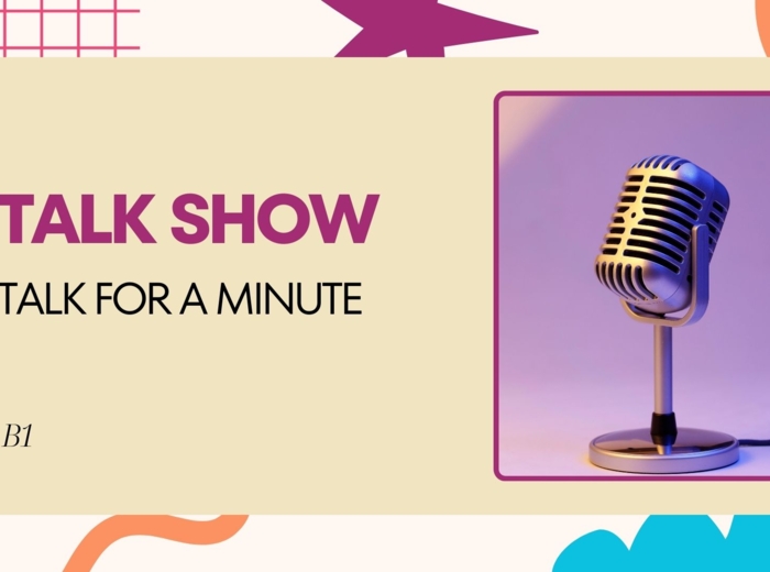 🗣️ Talk for a Minute – Speaking Challenge | Level B1