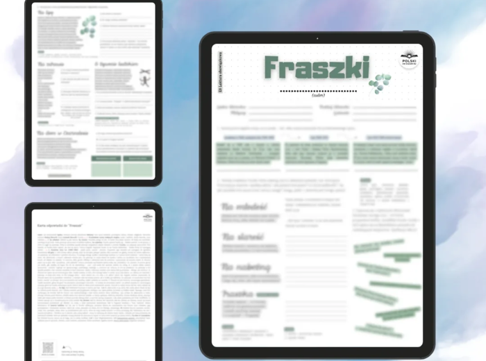 Fraszki Jana Kochanowskiego – Karta pracy do egzaminu ósmoklasisty