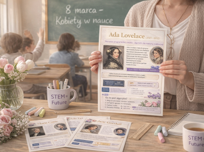 Dzień Kobiet – plakaty inspirujące kobiety nauki