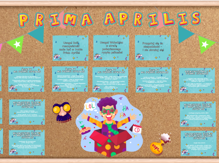 Gazetka na Prima Aprilis - 1 kwietnia