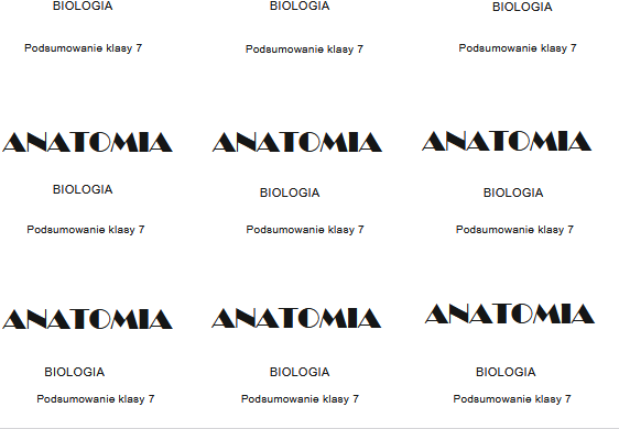 Gra ala TABU podsumowanie klasy 7