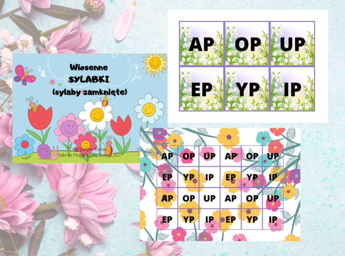WIOSENNE SYLABY – SYLABY ZAMKNIĘTE