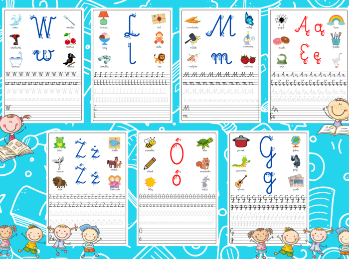 Alfabet - wklejki/plakaty