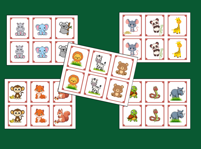 DZIEŃ ZWIERZĄT – memory – 30 szt.