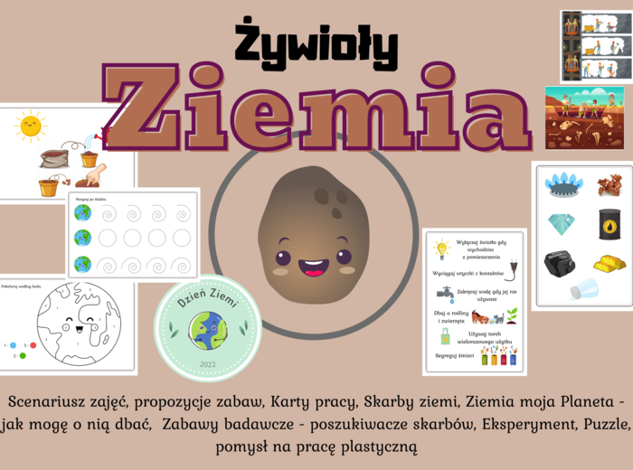 22.04 Dzień Ziemi, Ziemia - żywioły