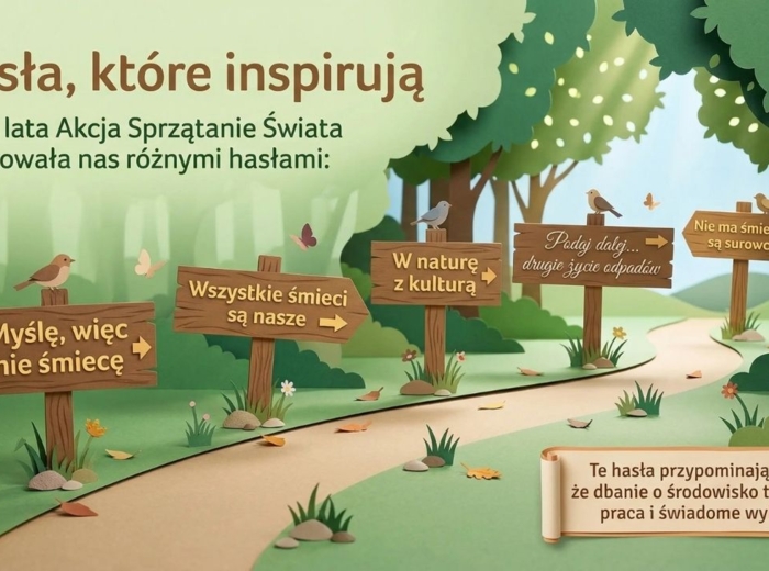 Sprzątanie Świata - Ekologia (gazetka szkolna/prezentacja)