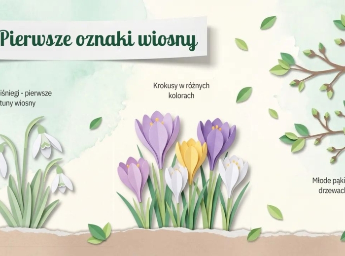 Materiały na gazetkę szkolną lub prezentację MARZEC