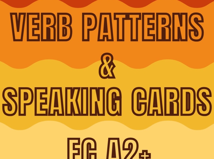Verb patterns - EC A2+