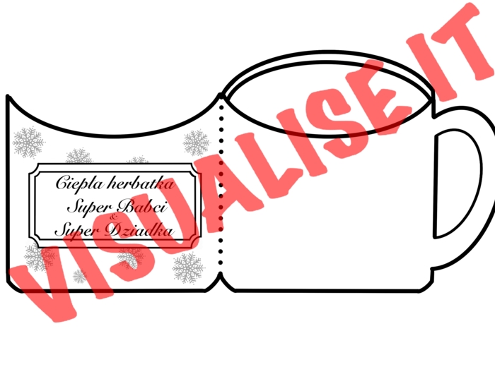 Dzień Babci i Dziadka KUBEK na herbatę