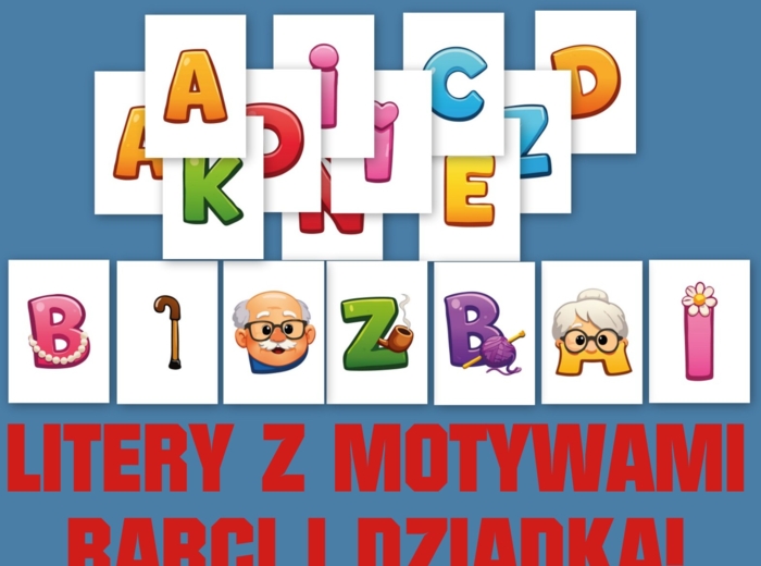 DZIEŃ BABCI i DZIADKA – napis do druku