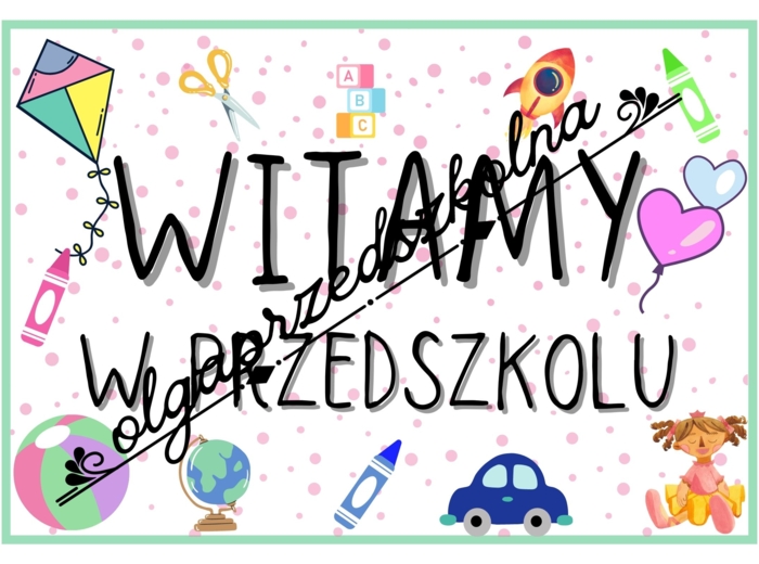 Zestaw przedszkole - gazetka. (pory roku, dni tyg., znaczki, girlanda...)