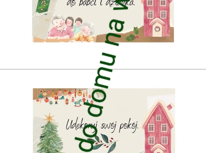 ZADANIA ADWENTOWE - Boże Narodzenie