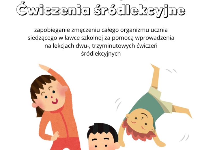 Innowacja pedagogiczna - ćwiczenia śródlekcyjne