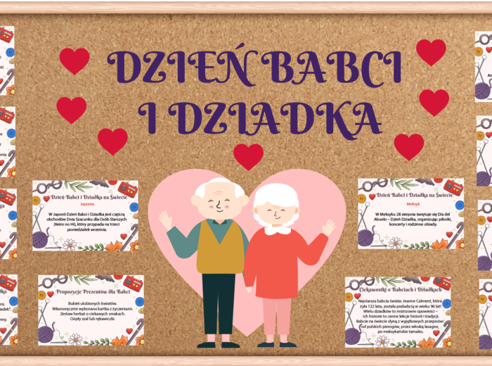 Gazetka na Dzień Babci i Dziadka