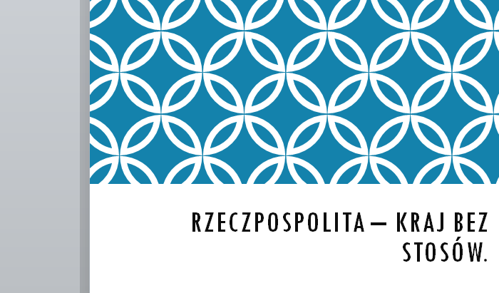 Prezentacja - kraj wielu wyznań