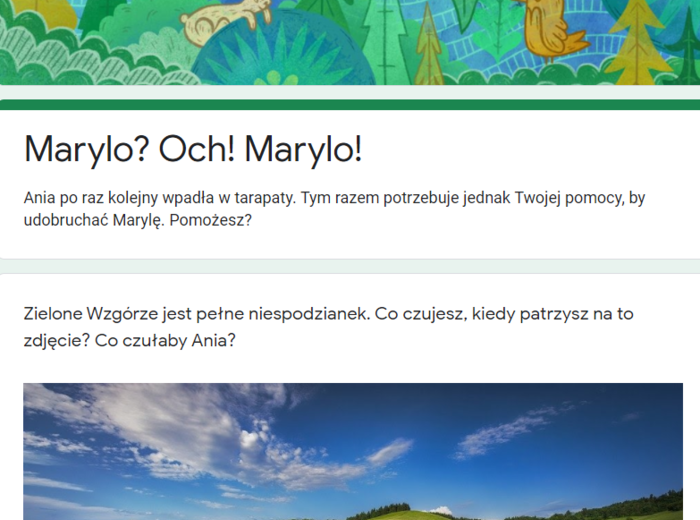 Marylo? Och, Marylo! - Ania z Zielonego Wzgórza