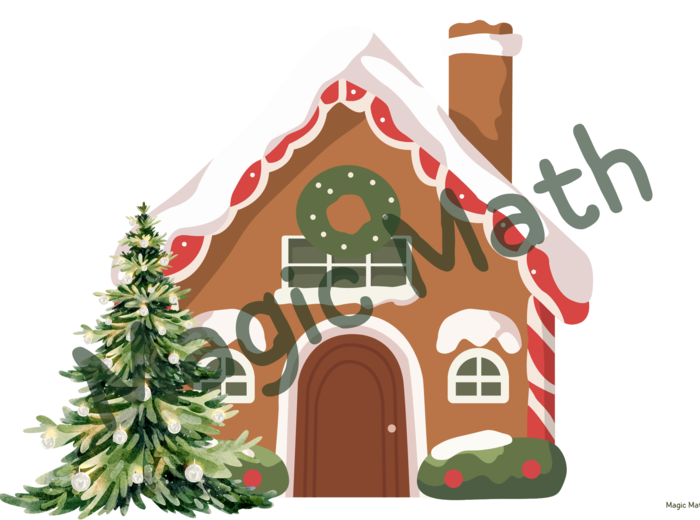 OLBRZYMI ZESTAW Dekoracji Bożonarodzeniowych do Druku – Domki, Choinki, Napis, Girlanda - na gazetkę - 50 stron!