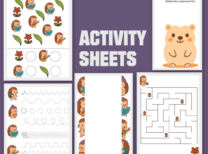Dzień jeża karty pracy w formacie pdf i jpg 19 szt.