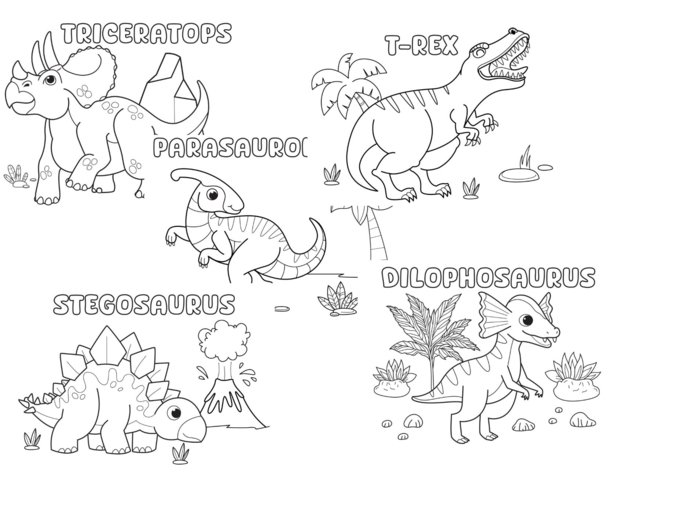 MEGA PAKA DZIEŃ DINOZAURA