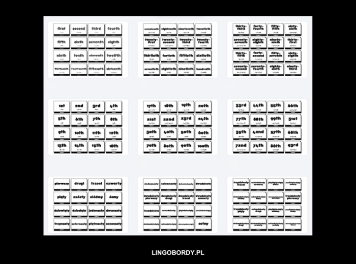 LICZEBNIKI PORZĄDKOWE 01