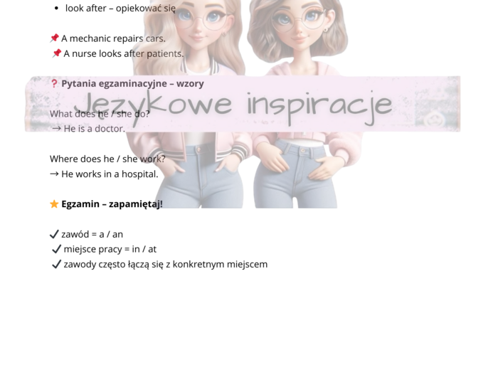 WORK E8 – cały dział PRACA ogarnięty pod egzamin ósmoklasisty!