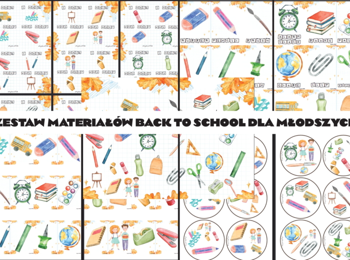Back to school PAKIET dla młodszych