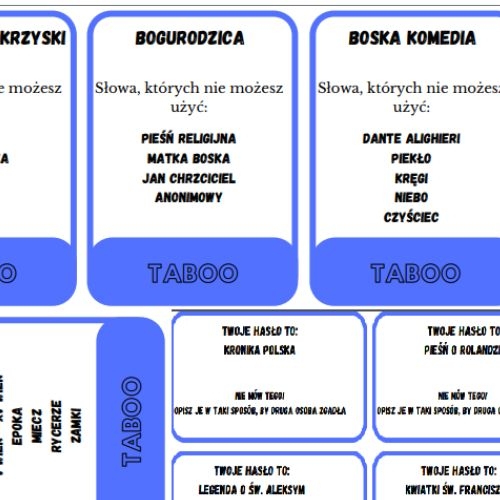 Taboo Średniowiecze