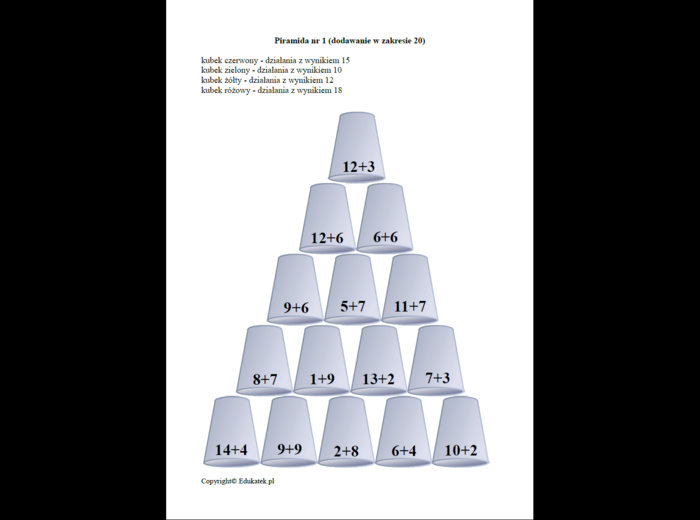 Zestaw gier i zabaw na cały rok - tabliczka mnożenia i dzielenia