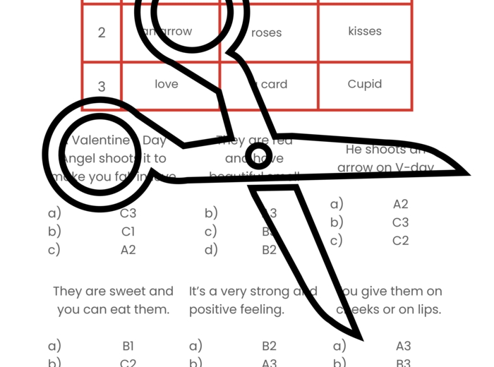 Walentynki klasa 6-8 - gotowa lekcja