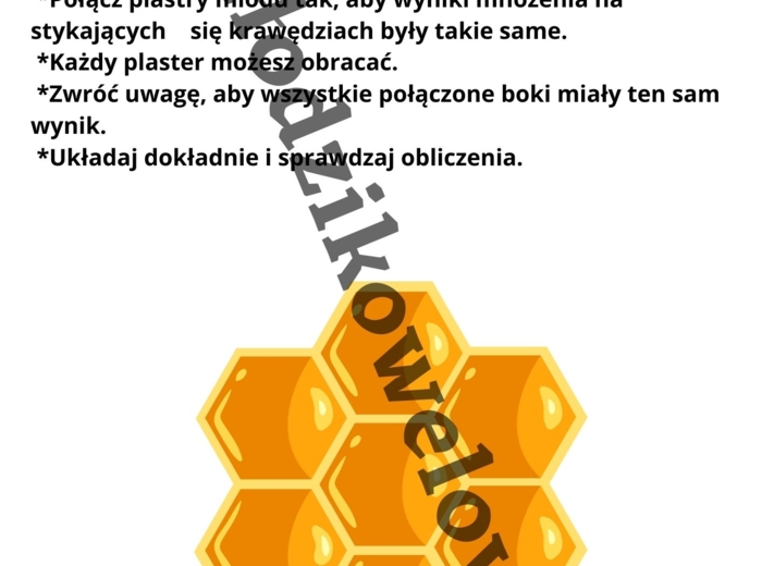 Misja mnożenie-część 3 gry dywanowe dla klasy