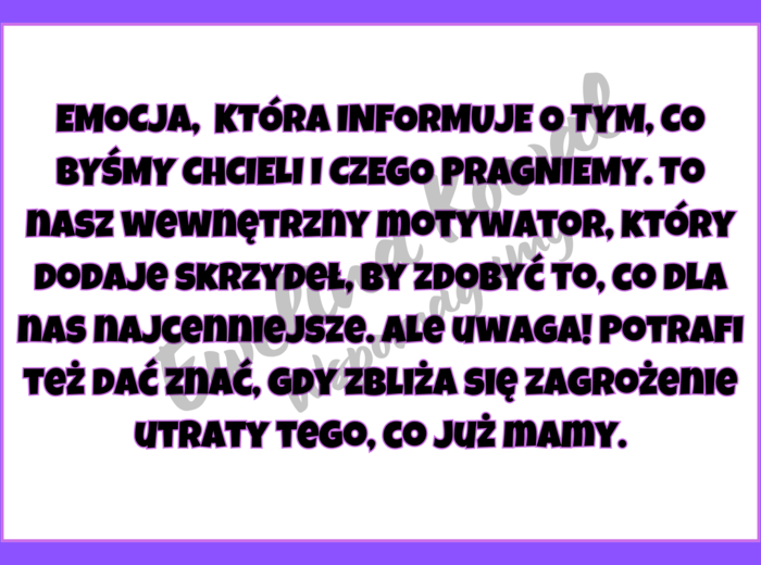 Emocje wokół nas - gazetka tematyczna