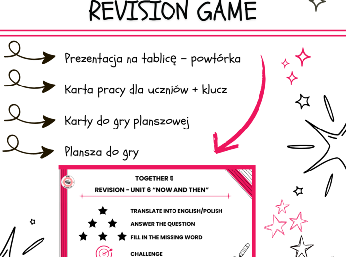 Together 5 Unit 6 Revision Game