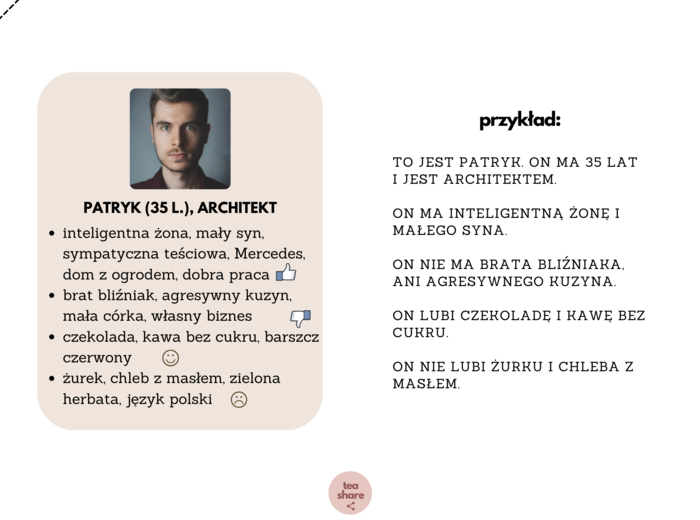 Karty do ćwiczenia biernika i dopełniacza - MAM/ NIE MAM, LUBIĘ, NIE LUBIĘ