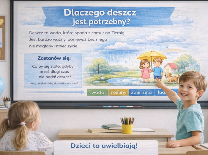 Tekst: Dlaczego deszcz jest potrzebny?