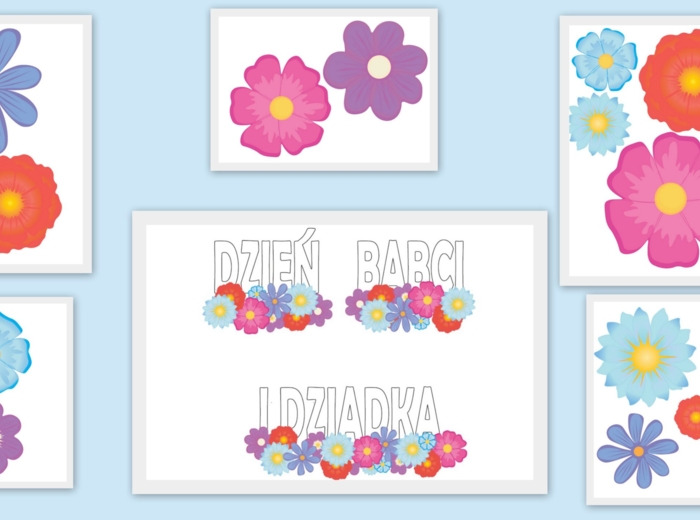 Napis dzień babci i dziadka