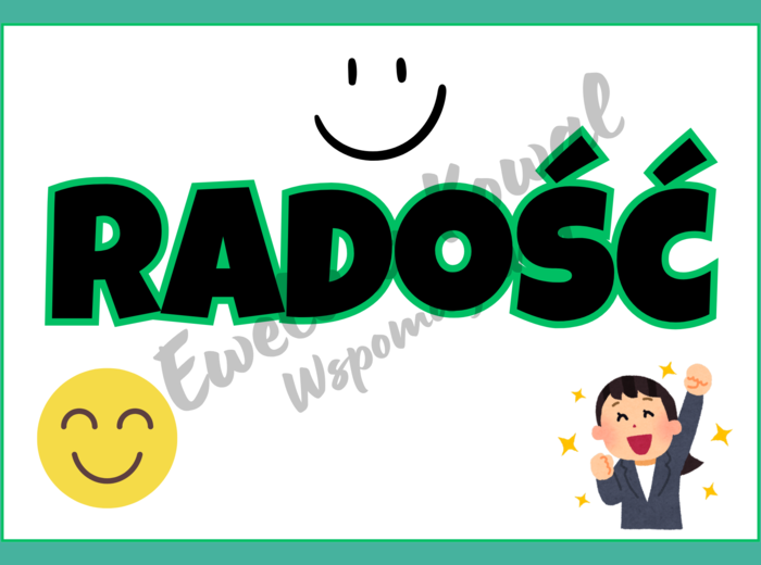 Emocje wokół nas - gazetka tematyczna