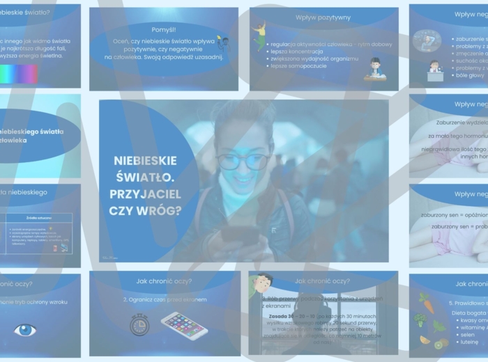 Niebieskie światło - przyjaciel czy wróg?