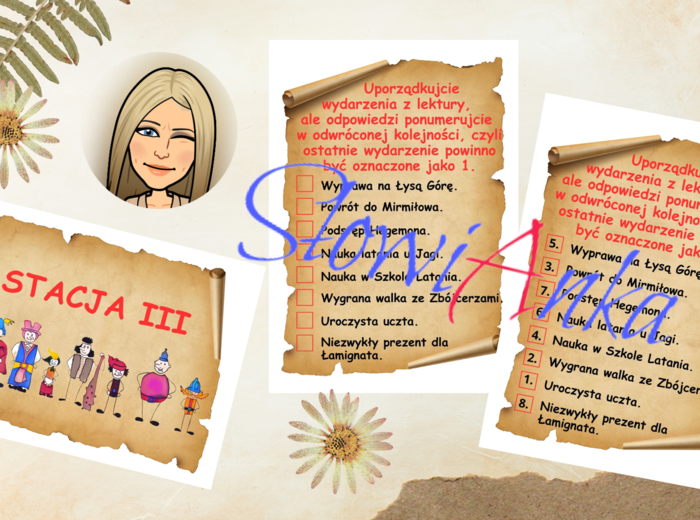 "Kajko i Kokosz. Szkoła latania" - STACJE ZADANIOWE